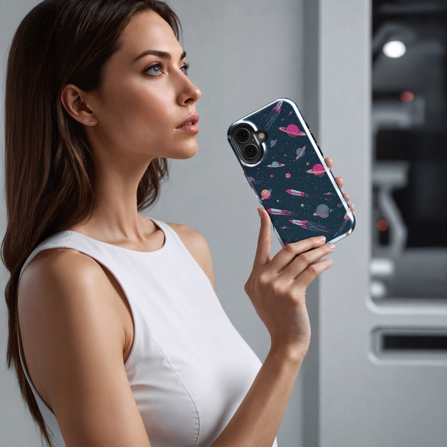 Carcasa Cosmic Crush Funda de Doble Capa de Máxima protección.
