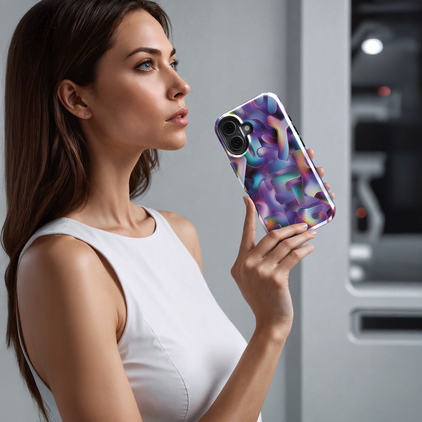 Carcasa Holo Vibe Funda de Doble Capa de Máxima protección.