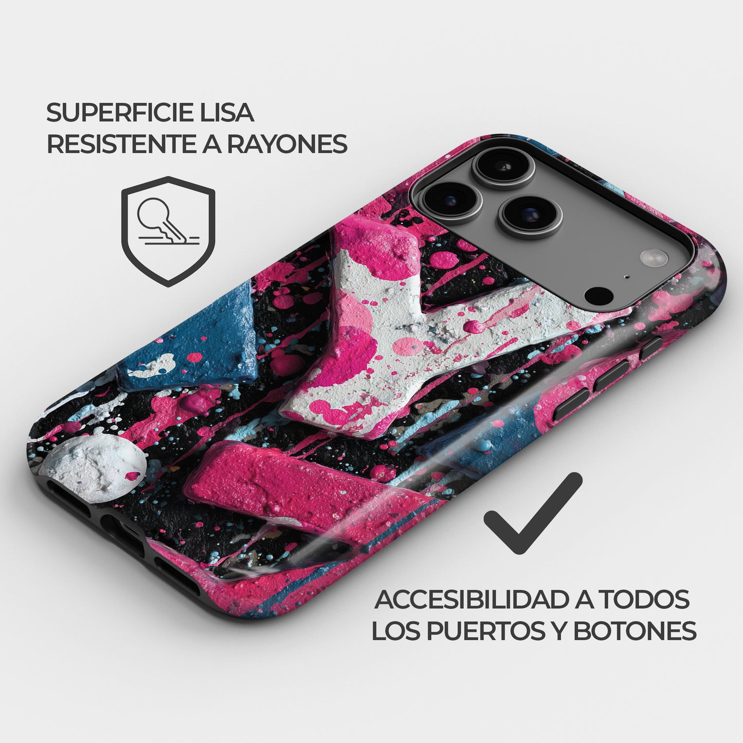 Carcasa Street Pop Funda de Doble Capa de Máxima protección.