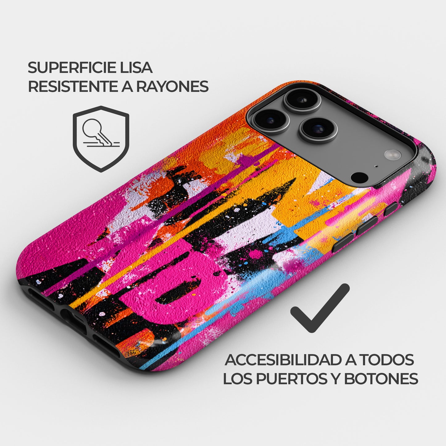 Carcasa Tag Vandal Funda de Doble Capa de Máxima protección.