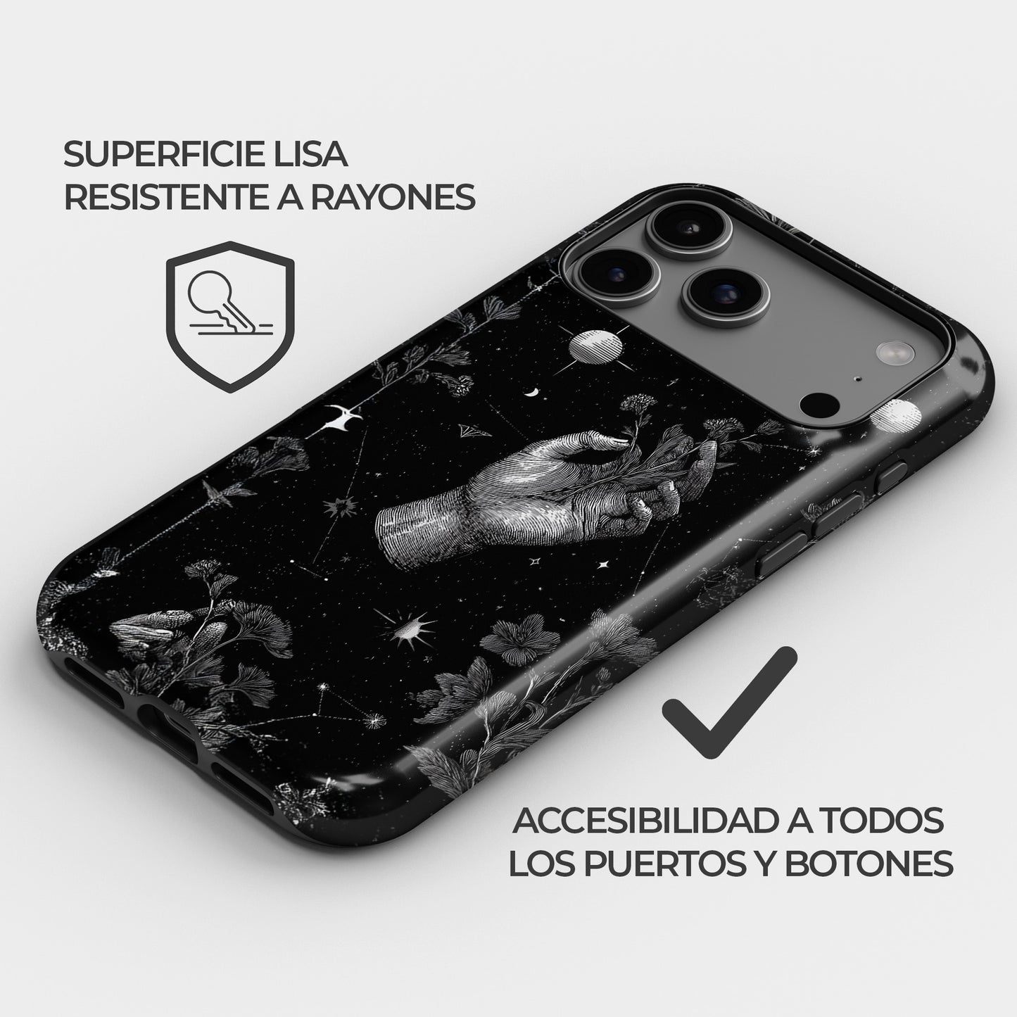 Carcasa Mystic Grasp Funda de Doble Capa de Máxima protección.