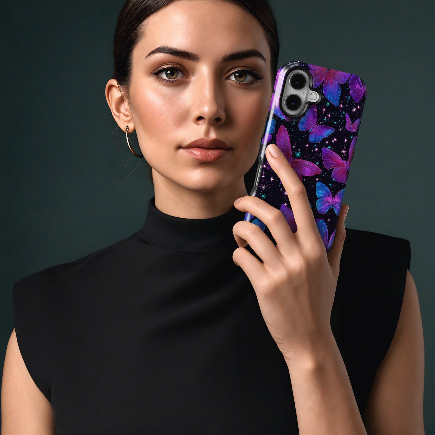 Carcasa Cosmic Wings Funda de Doble Capa de Máxima protección.
