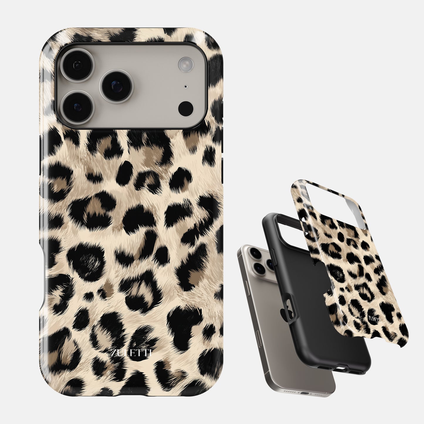 Carcasa Leopard Vibe Funda de Doble Capa de Máxima protección.