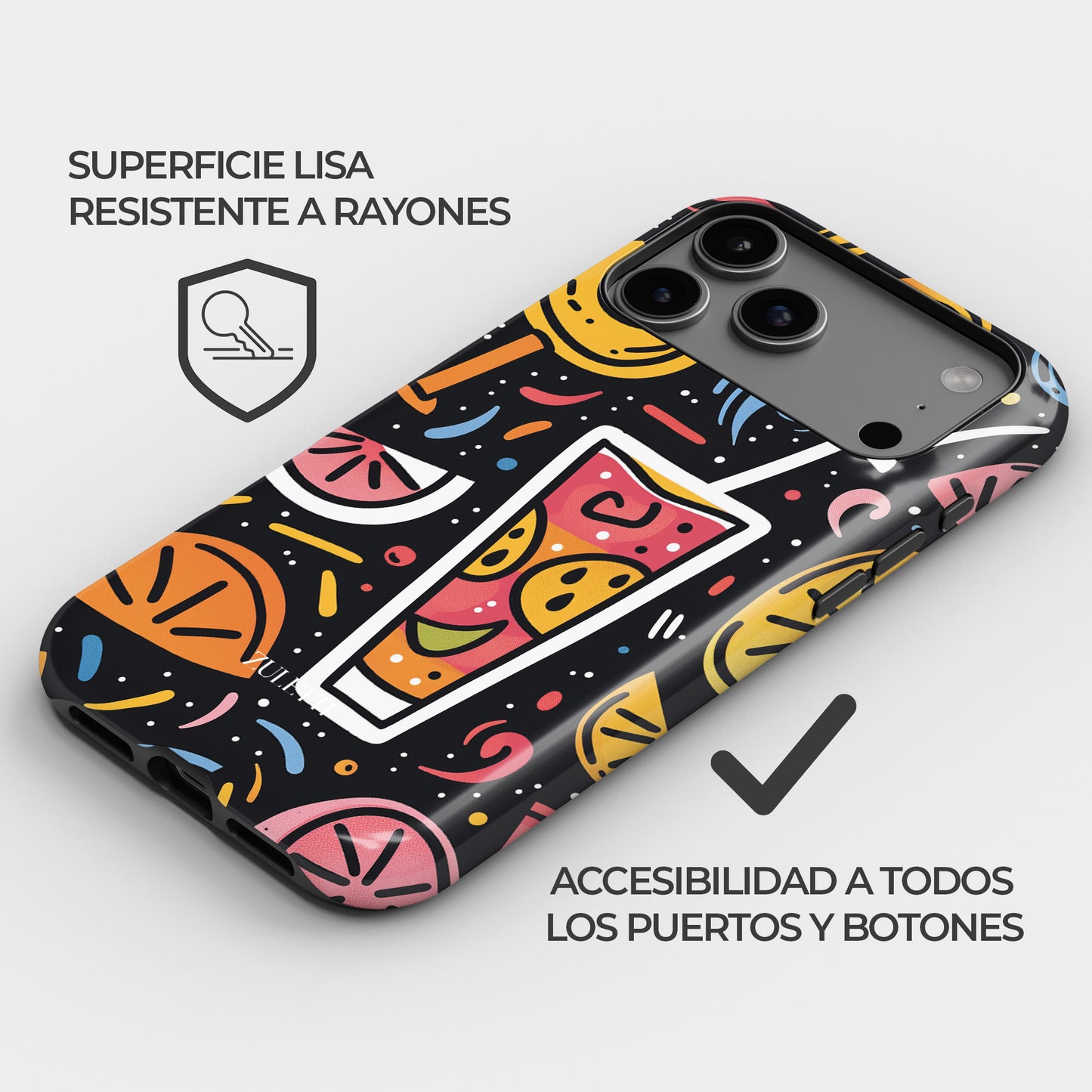 Carcasa Citrus Pop Funda de Doble Capa de Máxima protección.