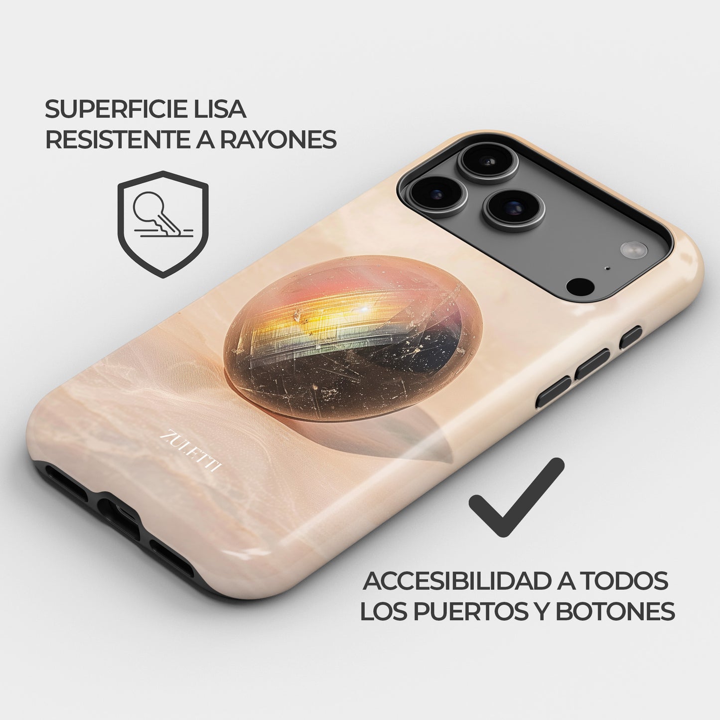 Carcasa Prism Orbe Funda de Doble Capa de Máxima protección.