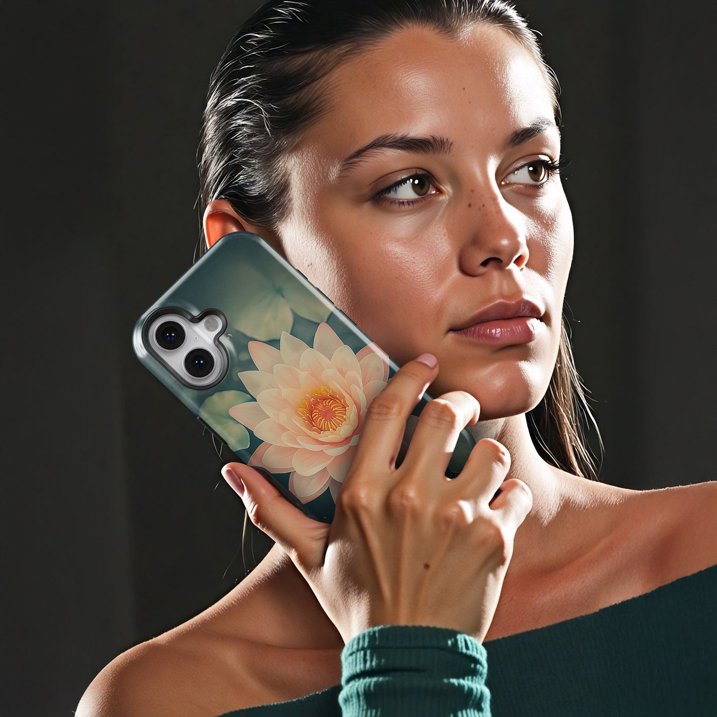 Carcasa Zen Bloom Funda de Doble Capa de Máxima protección.