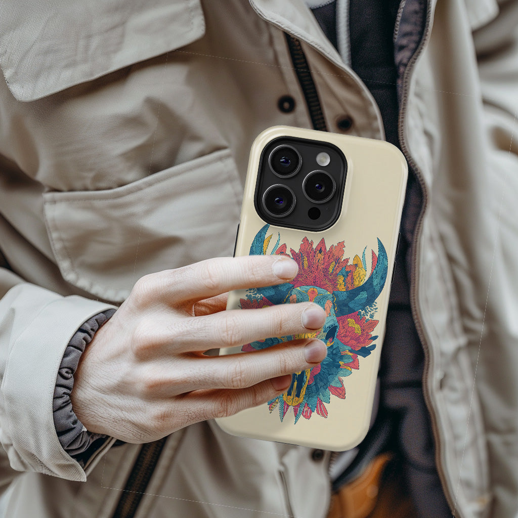 Carcasa Desert Bloom Funda de Doble Capa de Máxima protección.