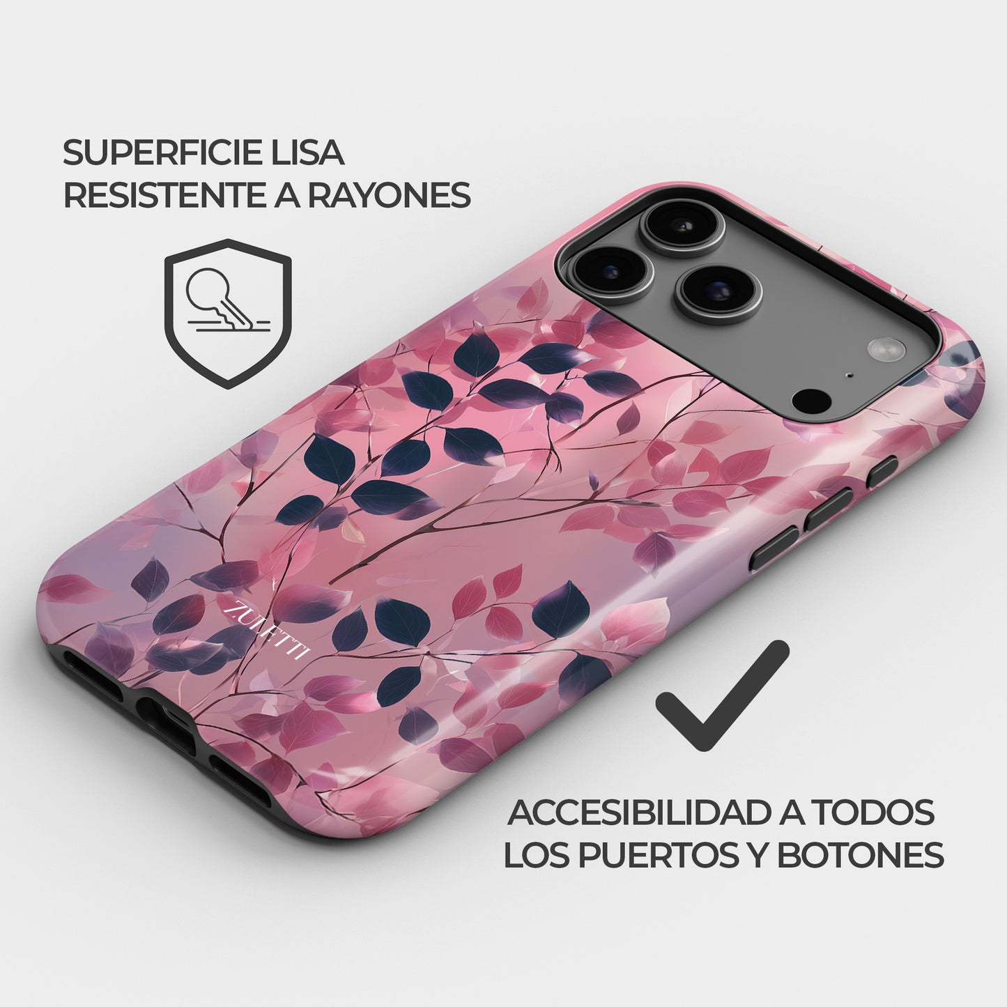 Carcasa Ethereal Bloom Funda de Doble Capa de Máxima protección.