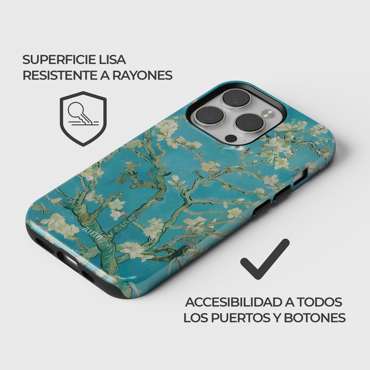 Carcasa Floral Whispering Blossoms Funda de Doble Capa de Máxima protección