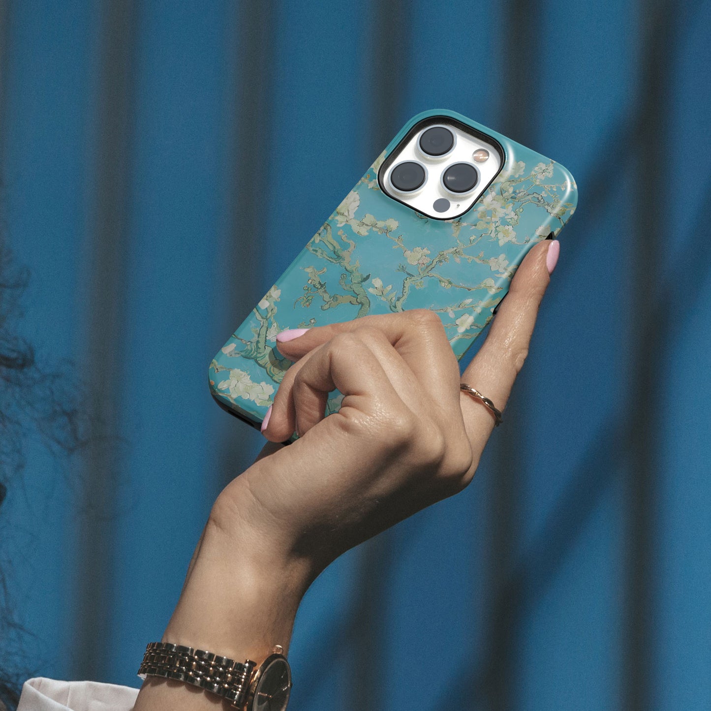 Carcasa Floral Whispering Blossoms Funda de Doble Capa de Máxima protección