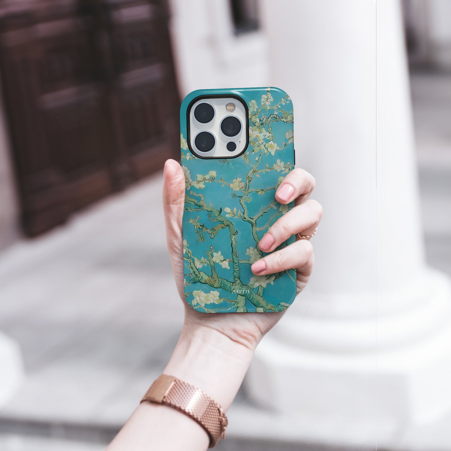 Carcasa Floral Whispering Blossoms Funda de Doble Capa de Máxima protección