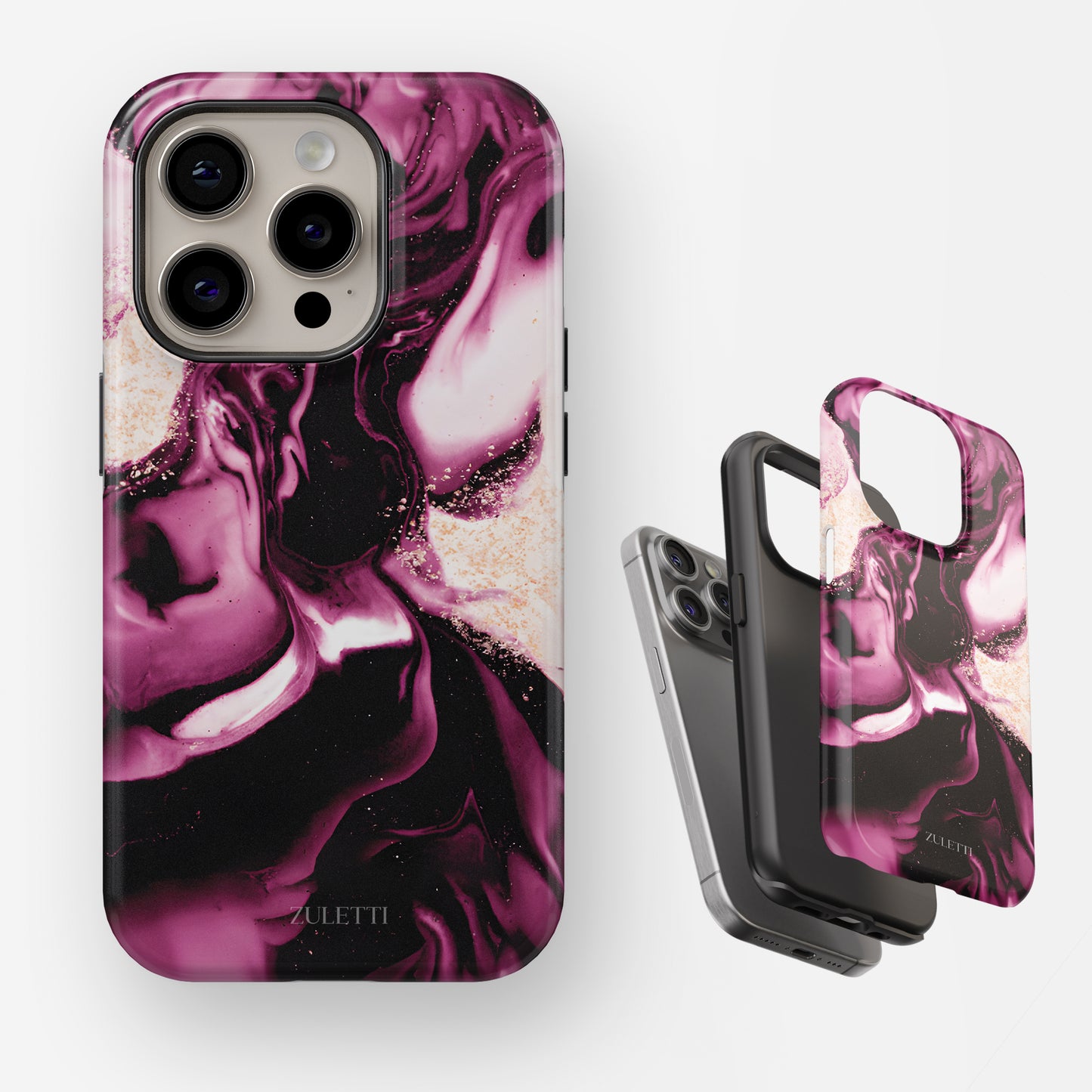 Carcasa Fucsia Mystic Elixir Funda de Doble Capa de Máxima protección