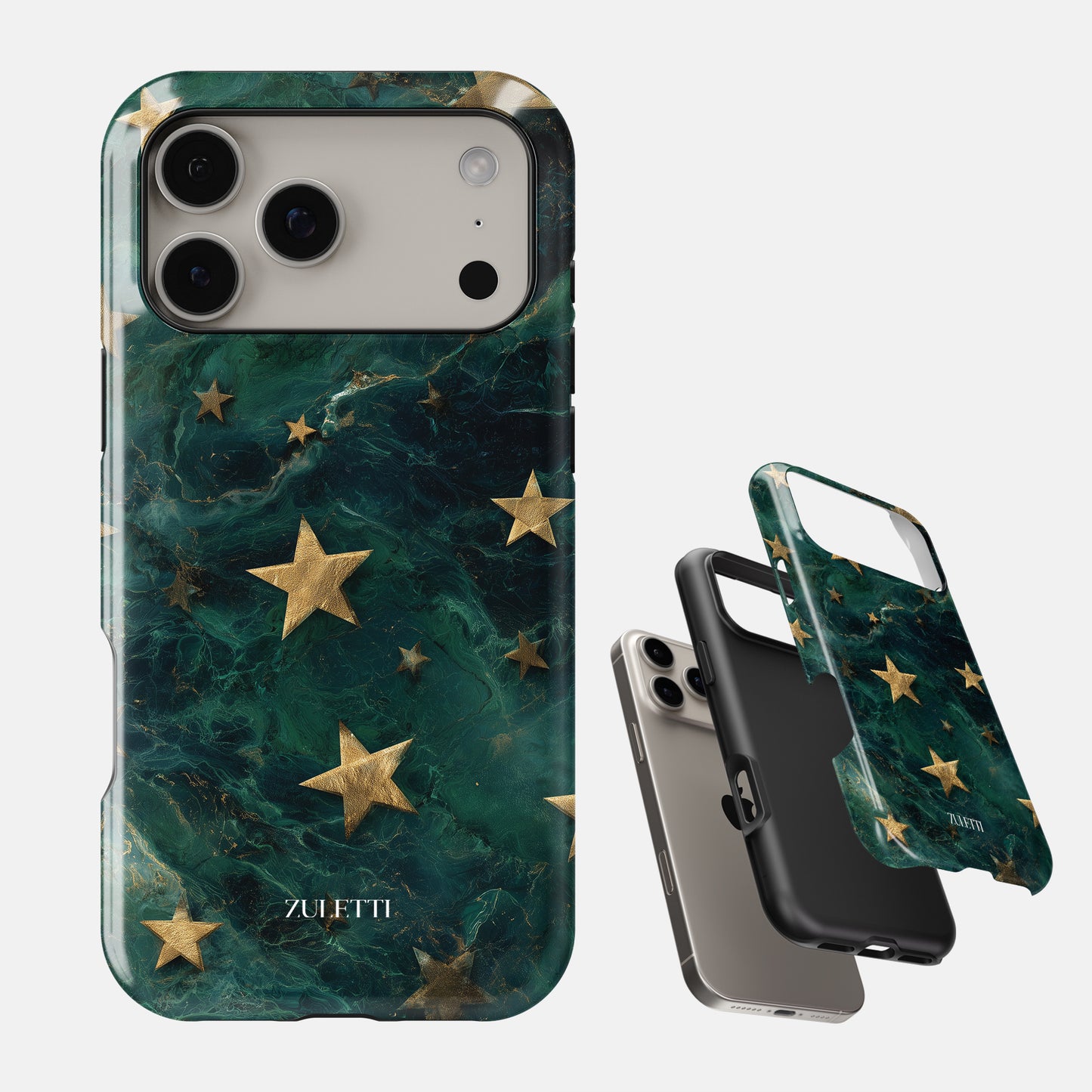 Carcasa Emerald Star Mirage Funda de Doble Capa de Máxima protección