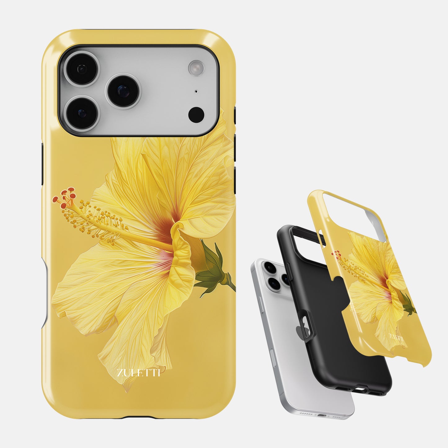 Carcasa Golden Sunset Waves Funda de Doble Capa de Máxima protección.