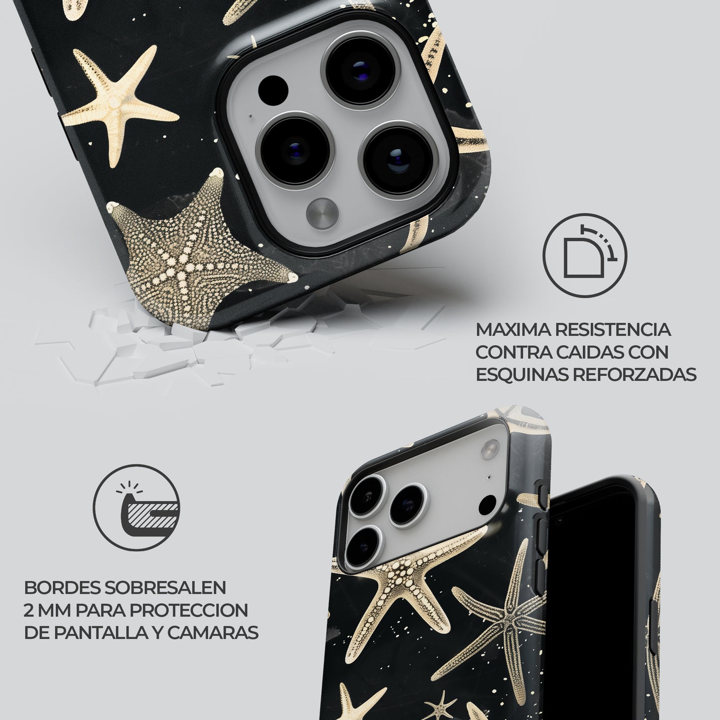 Carcasa Starlight Dive Funda de Doble Capa de Máxima protección.