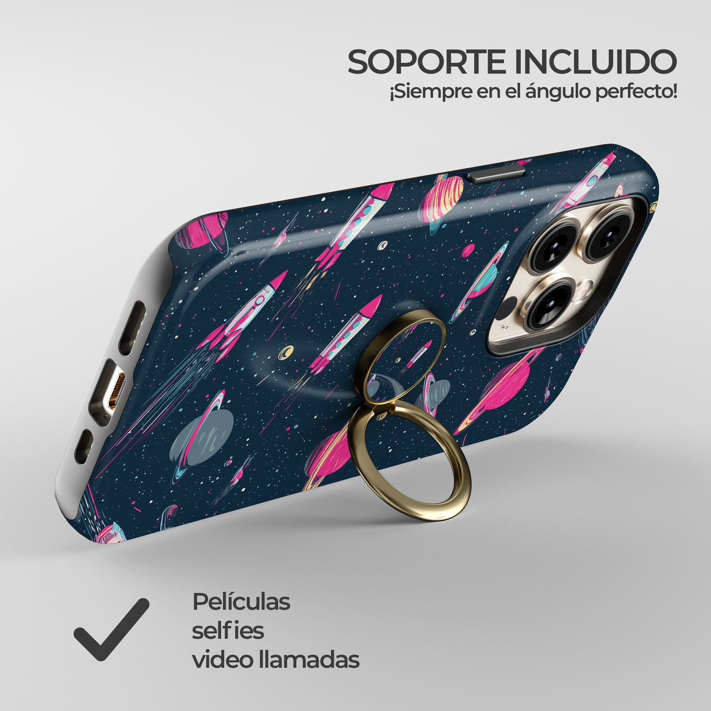 Soporte de anillo para celular Cosmic Crush