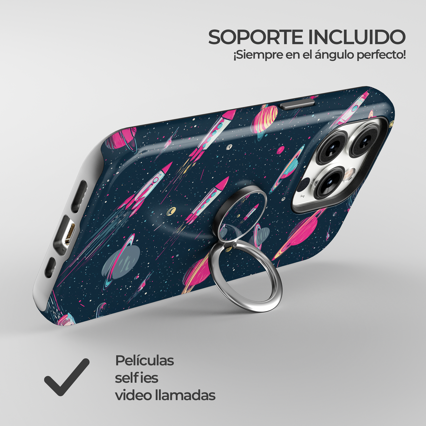 Soporte de anillo para celular Cosmic Crush