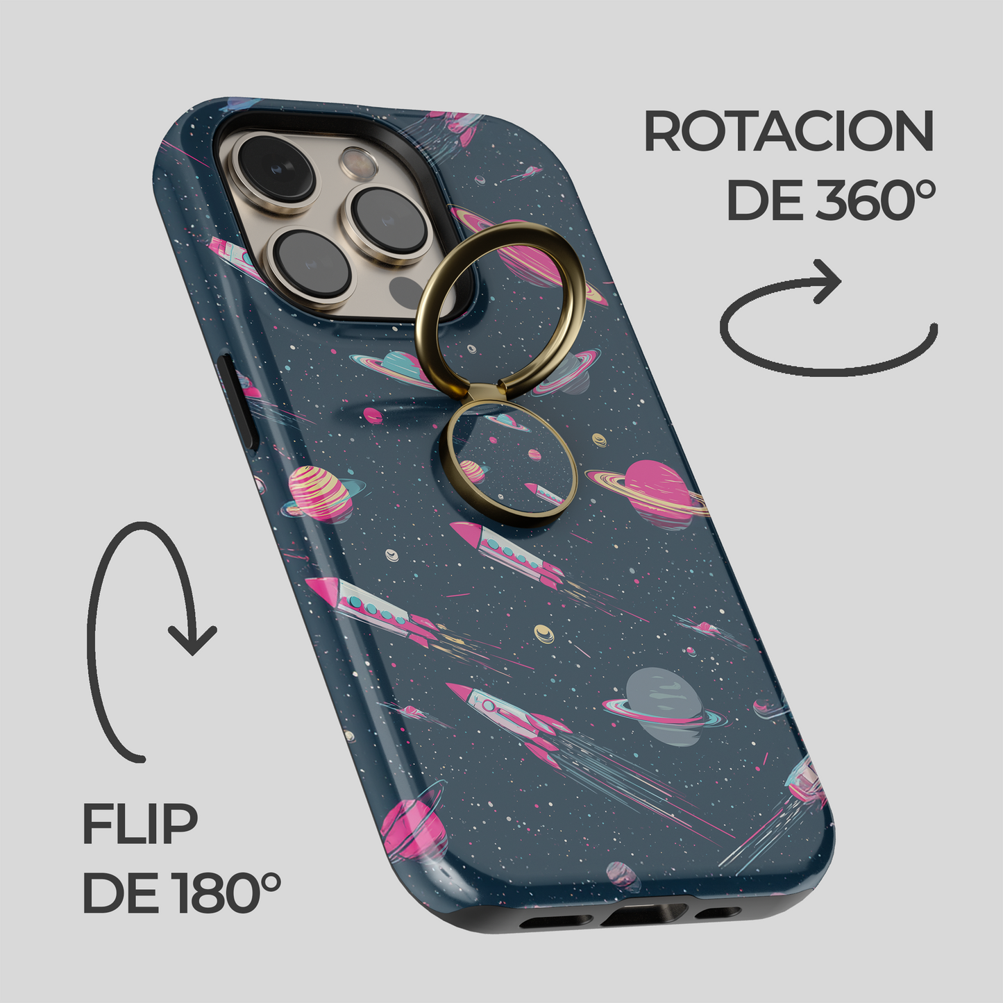 Soporte de anillo para celular Cosmic Crush
