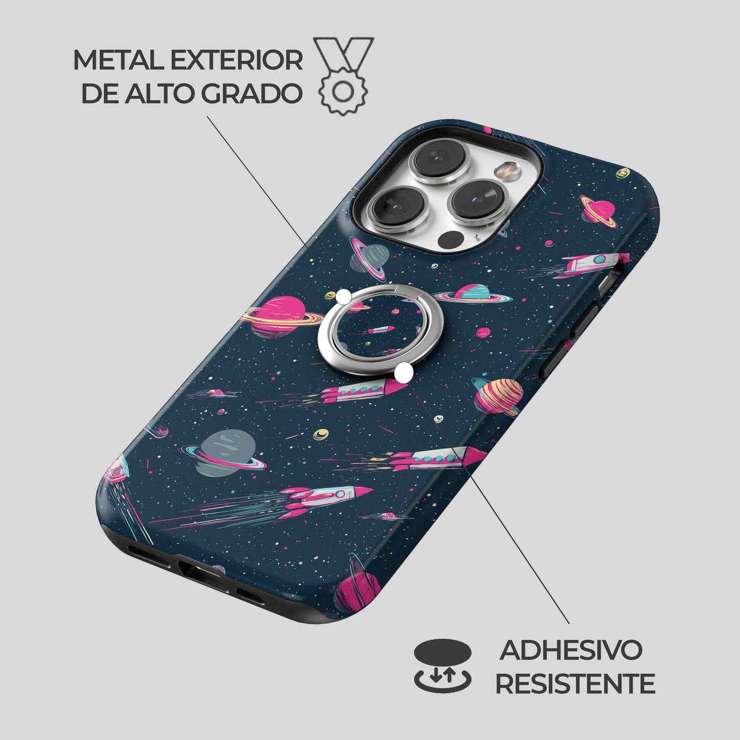 Soporte de anillo para celular Cosmic Crush