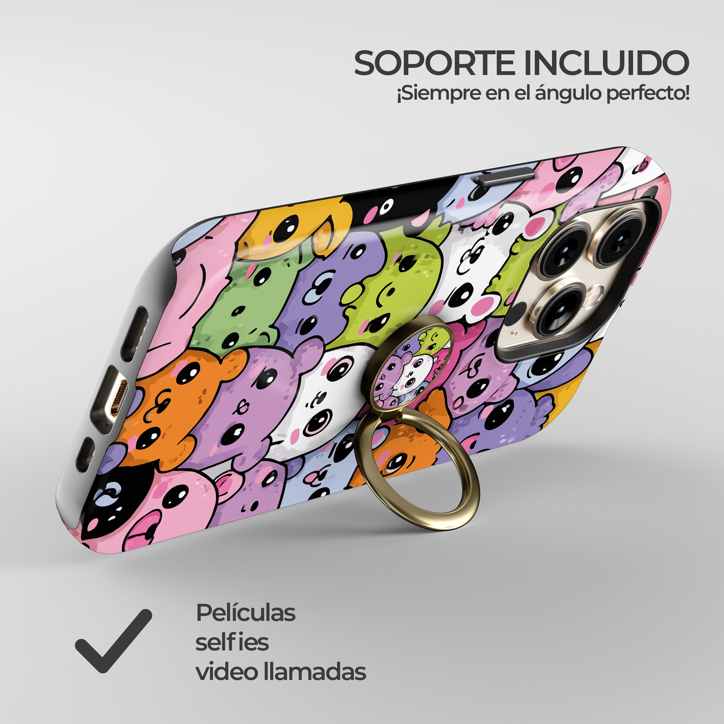 Soporte de anillo para celular Cutie Crew
