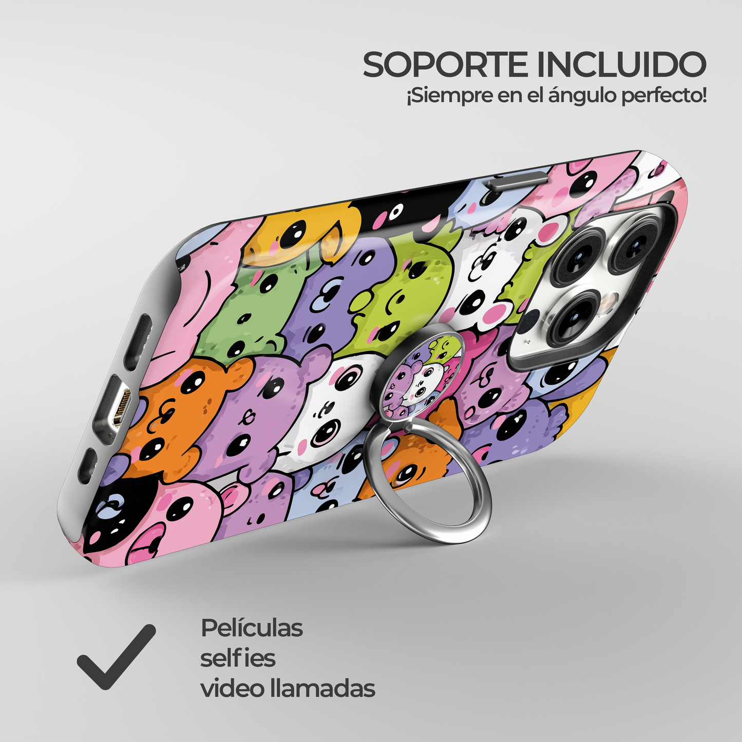 Soporte de anillo para celular Cutie Crew