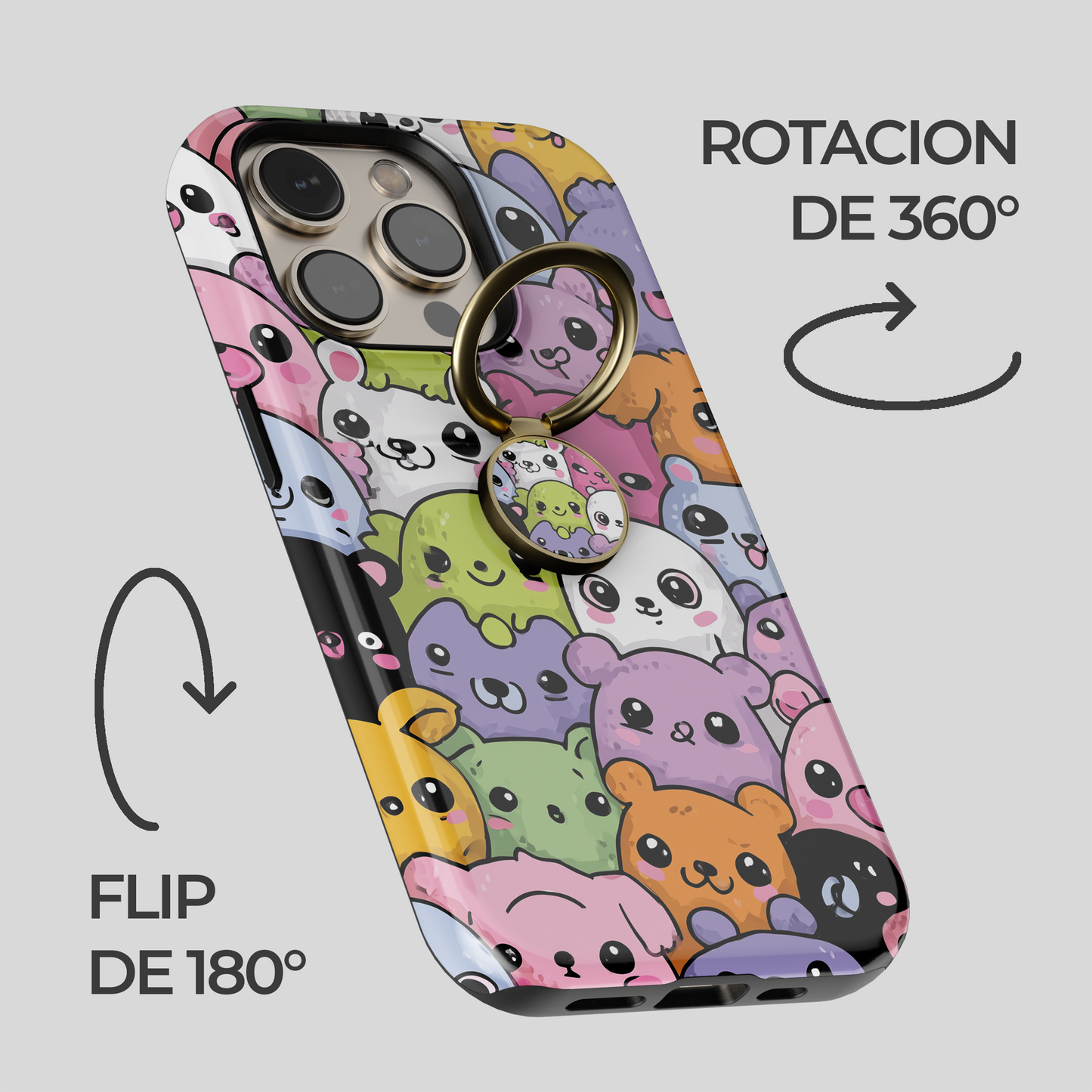Soporte de anillo para celular Cutie Crew