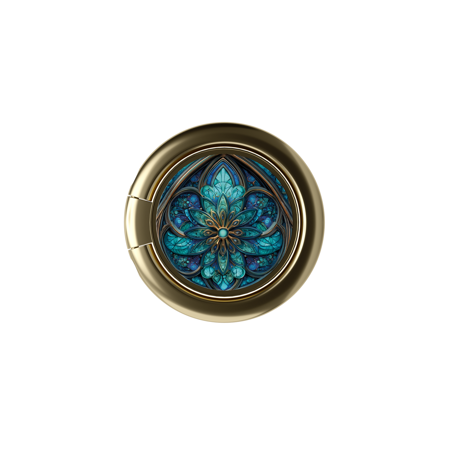 Soporte de anillo para celular Gothic Teal