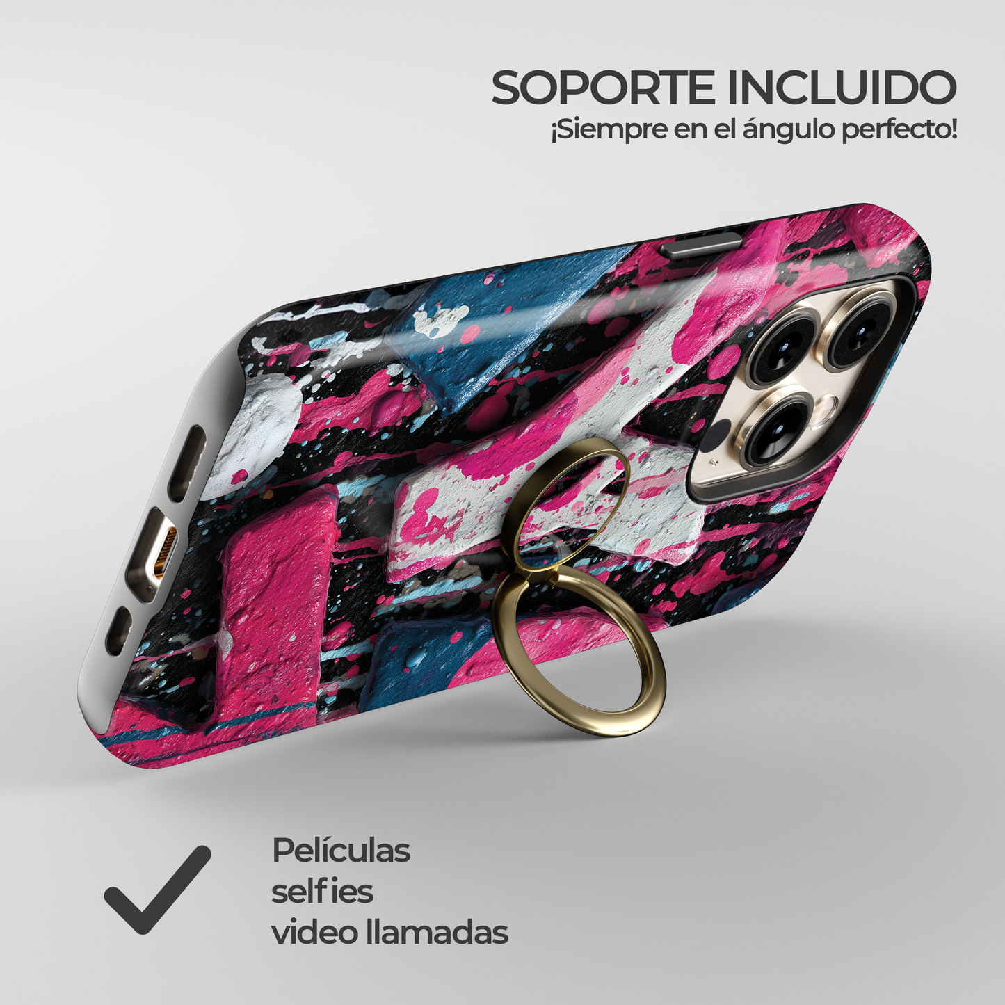 Soporte de anillo para celular Street Pop