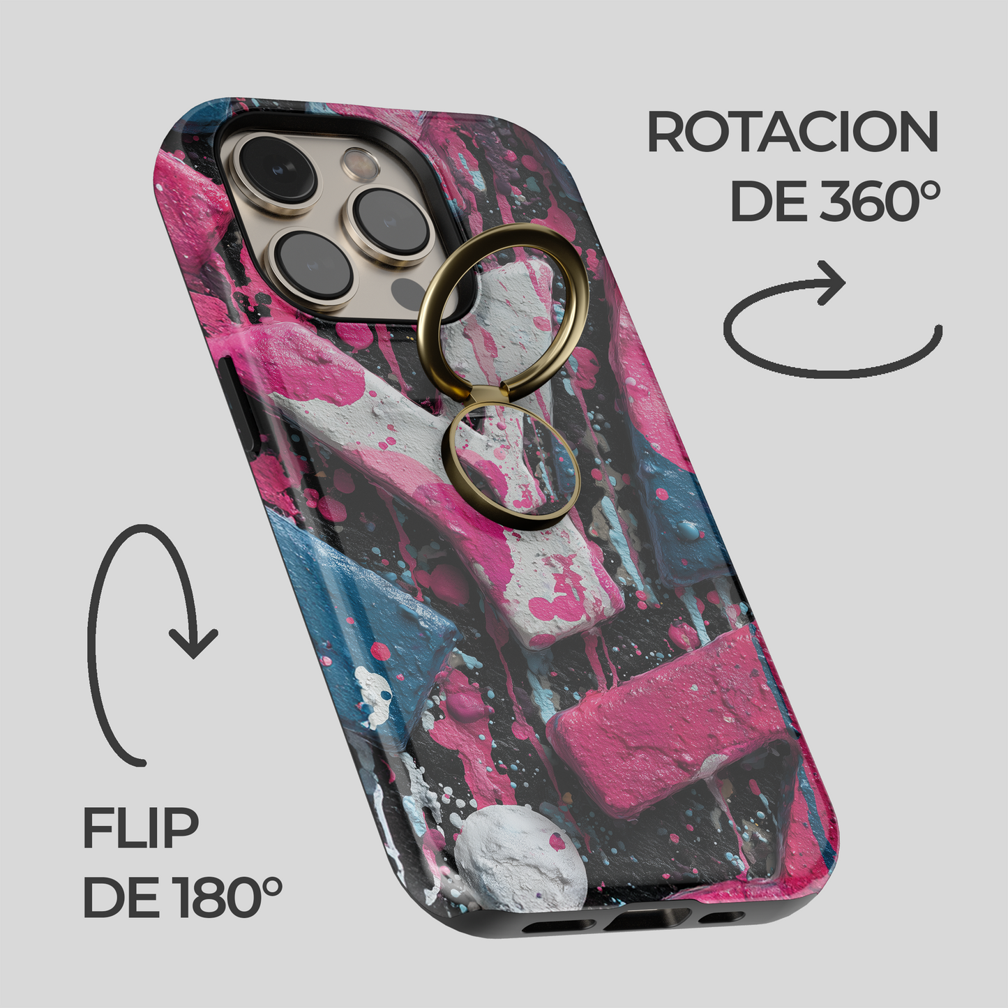 Soporte de anillo para celular Street Pop