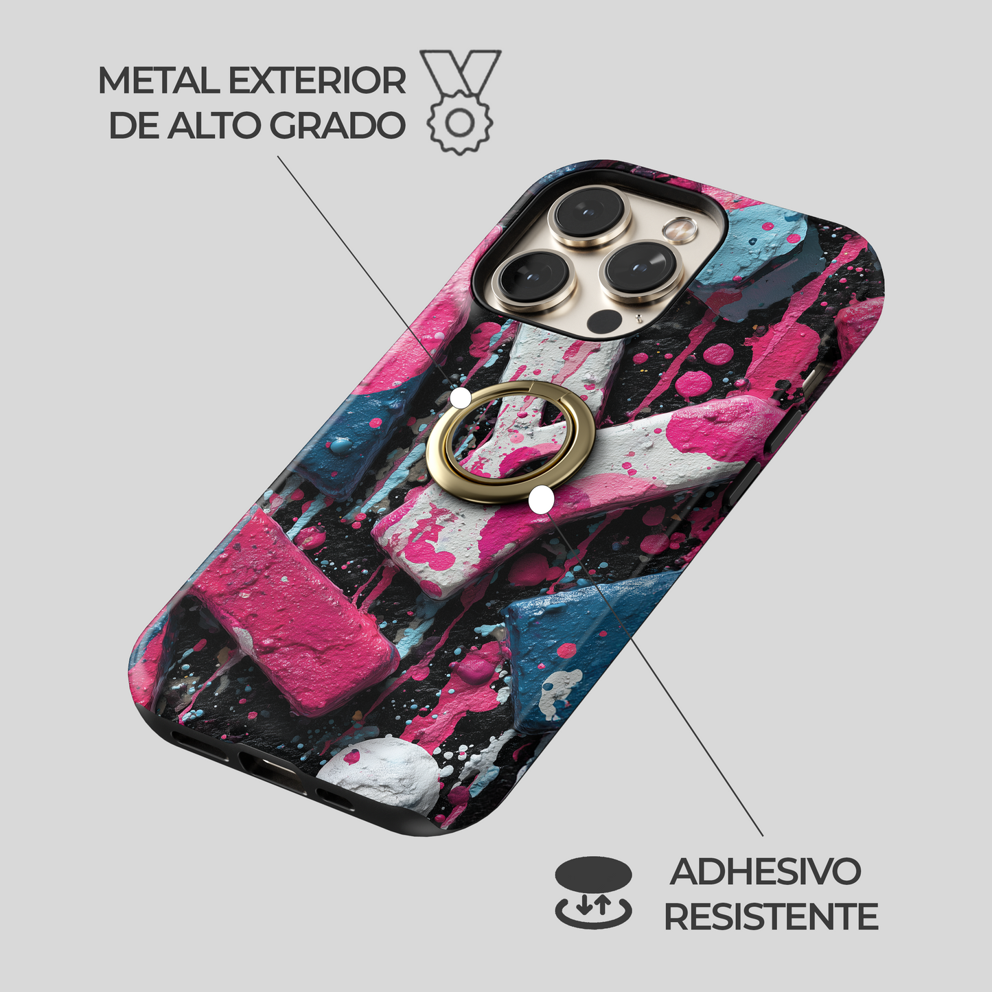 Soporte de anillo para celular Street Pop