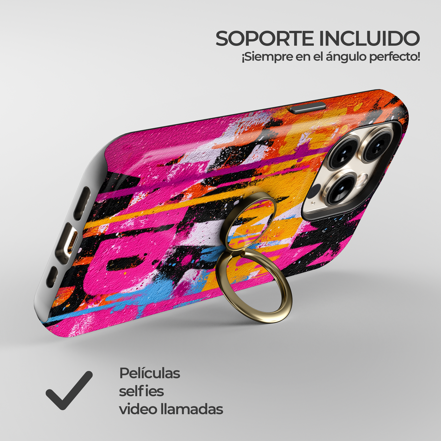 Soporte de anillo para celular Tag Vandal