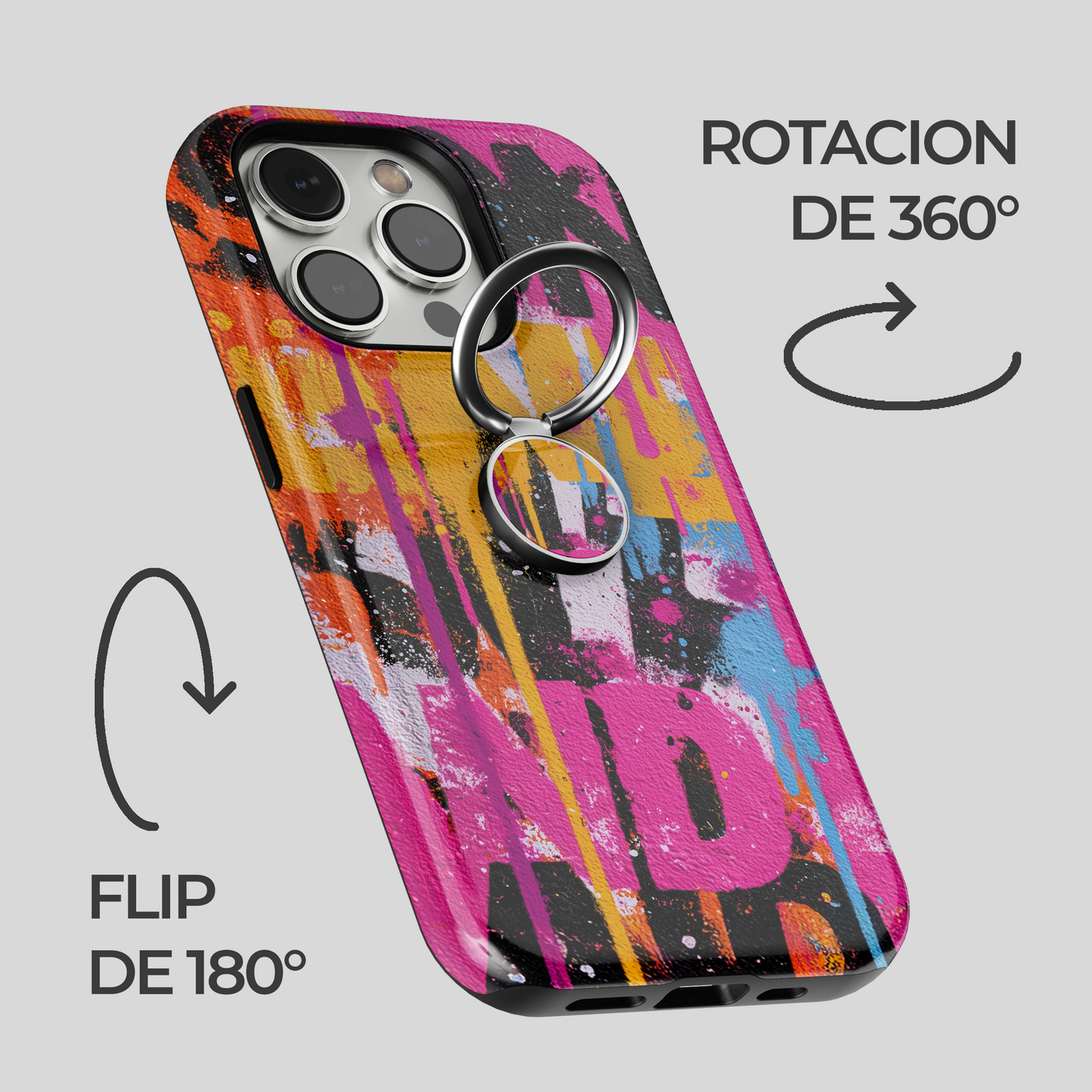 Soporte de anillo para celular Tag Vandal
