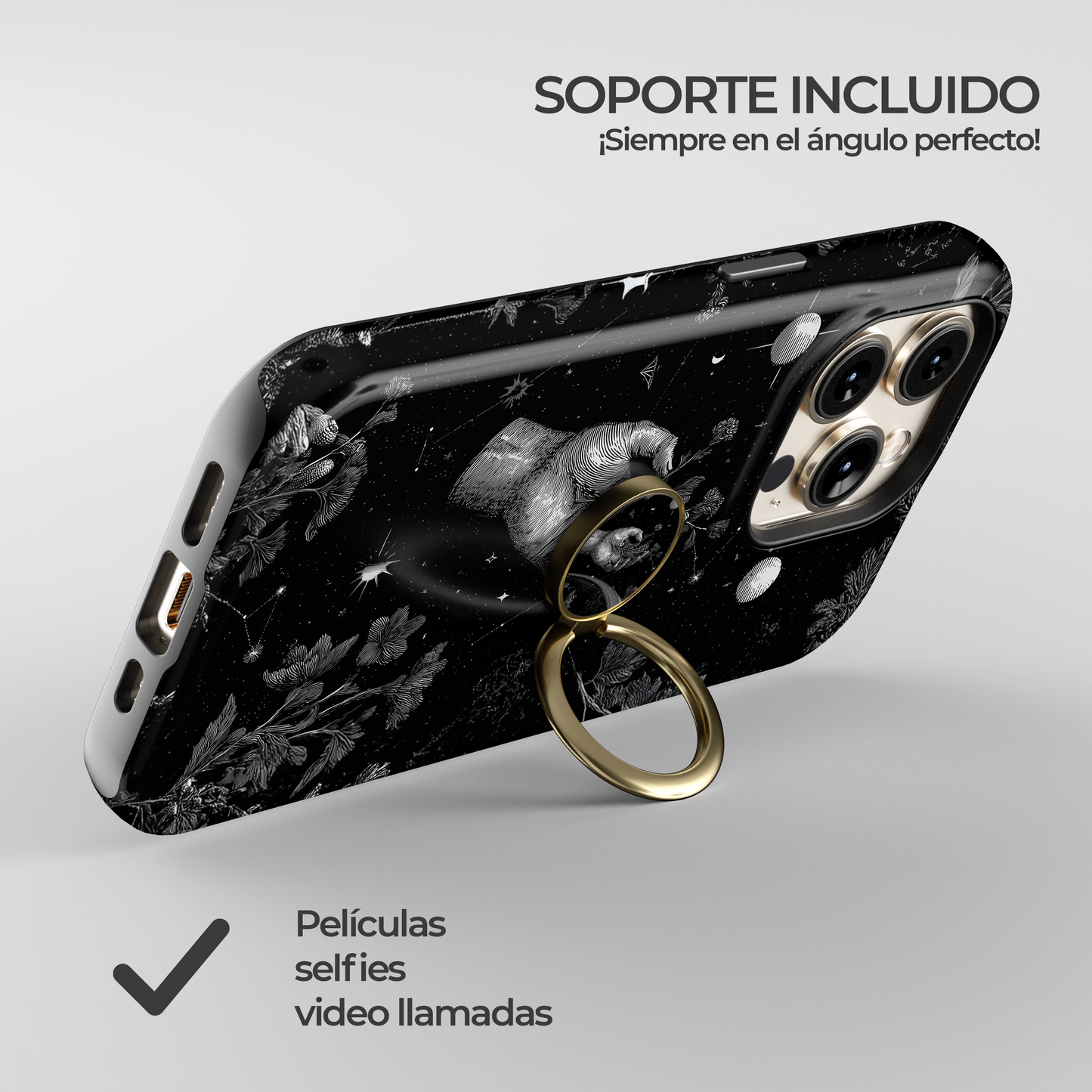 Soporte de anillo para celular Mystic Grasp