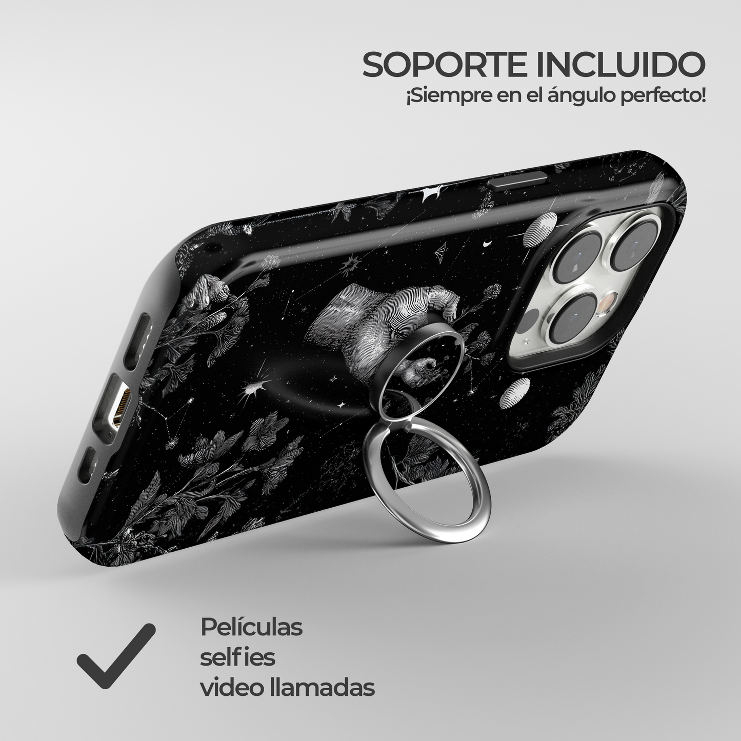 Soporte de anillo para celular Mystic Grasp