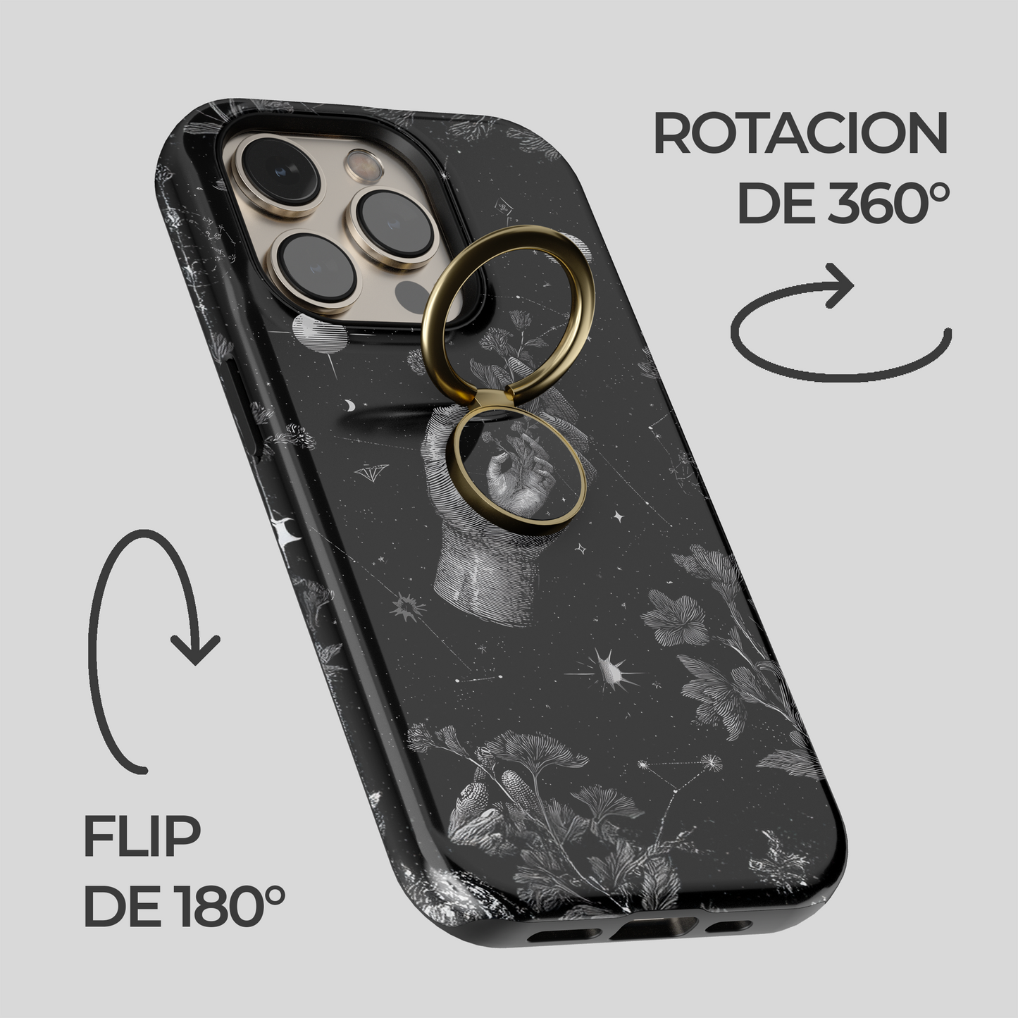 Soporte de anillo para celular Mystic Grasp