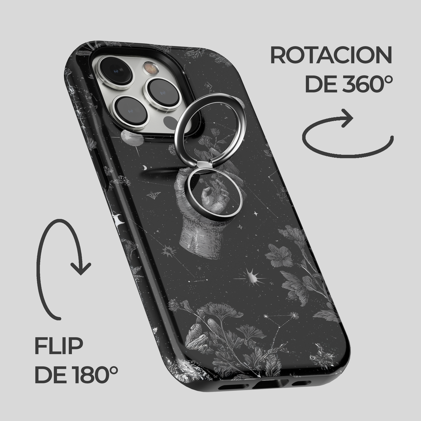 Soporte de anillo para celular Mystic Grasp