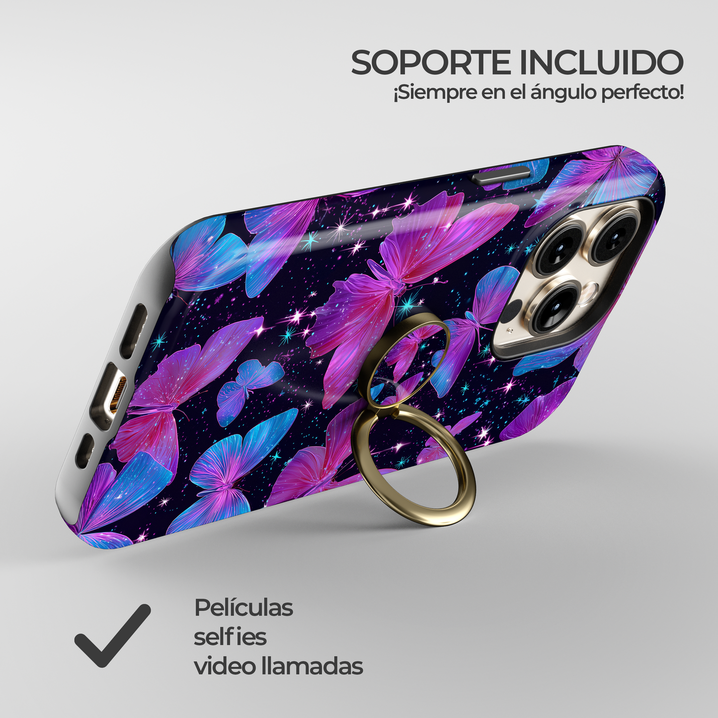 Soporte de anillo para celular Cosmic Wings