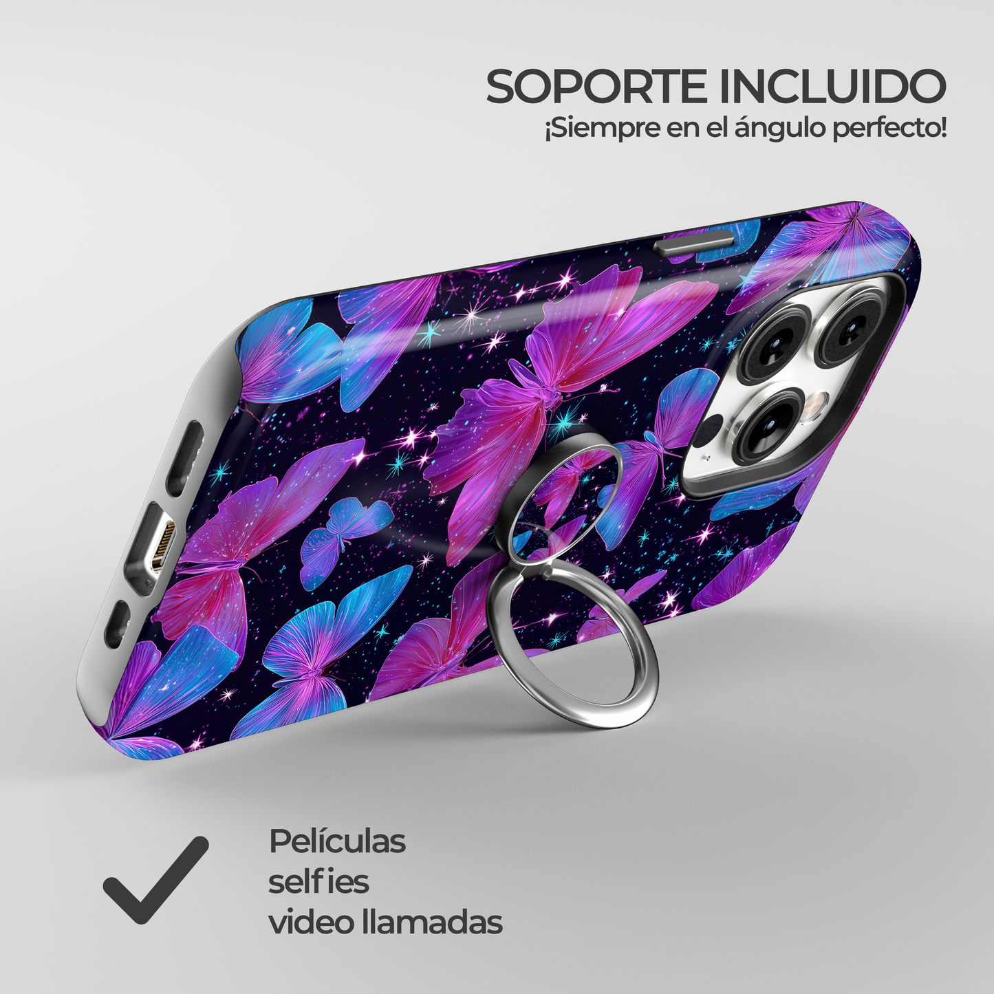 Soporte de anillo para celular Cosmic Wings
