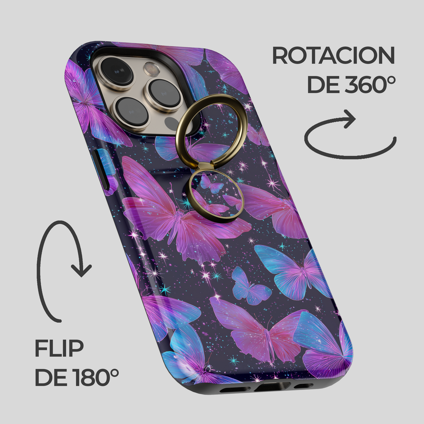 Soporte de anillo para celular Cosmic Wings