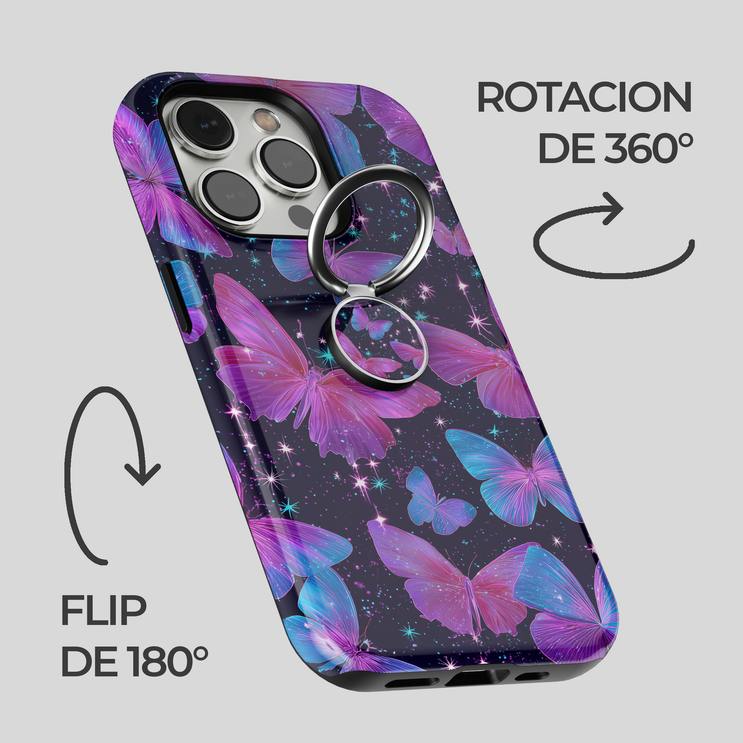 Soporte de anillo para celular Cosmic Wings