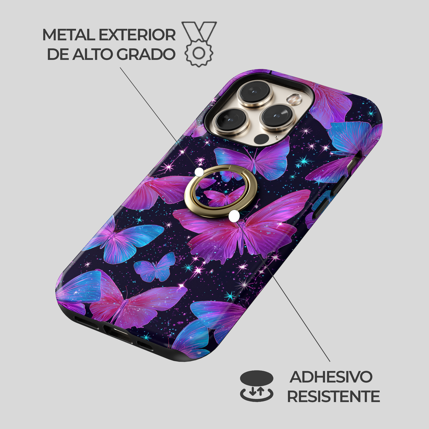 Soporte de anillo para celular Cosmic Wings
