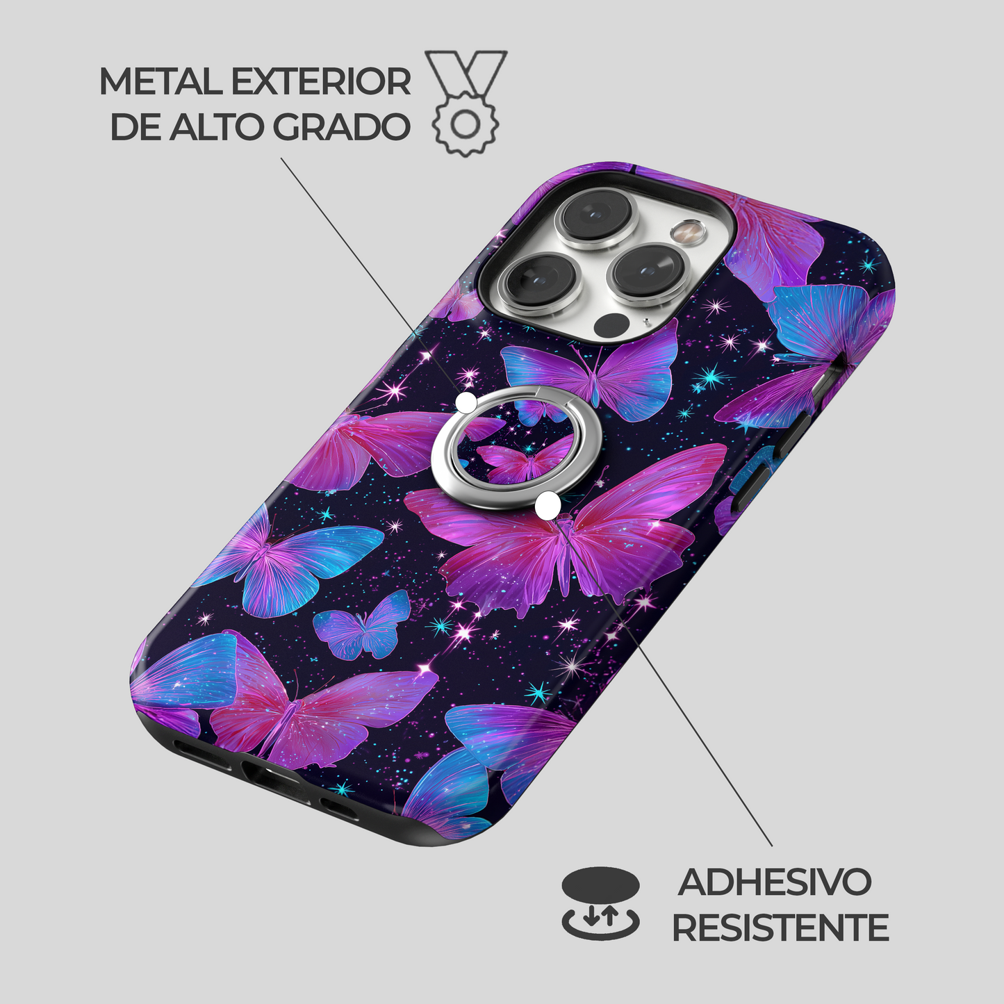 Soporte de anillo para celular Cosmic Wings