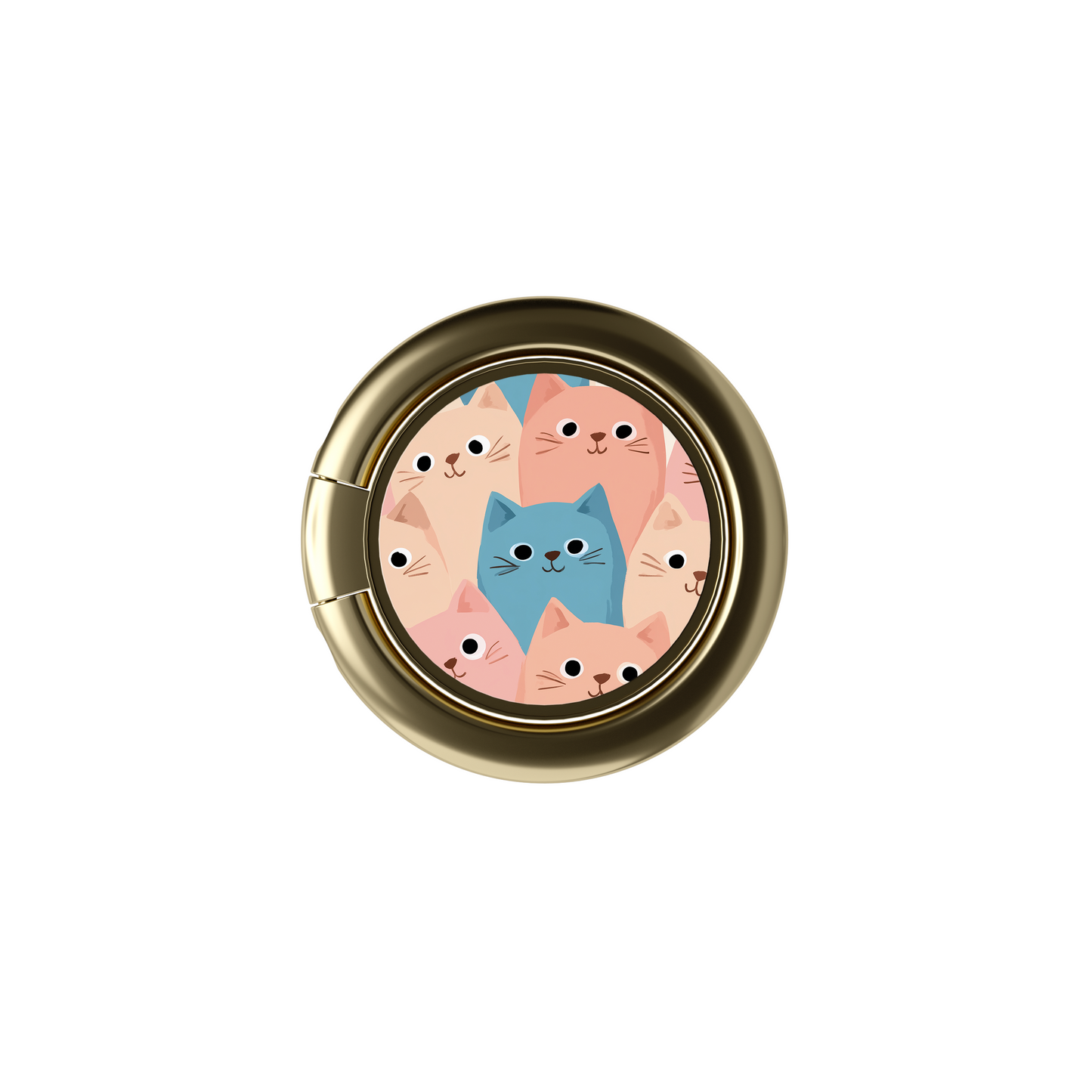 Soporte de anillo para celular Pastel Paws