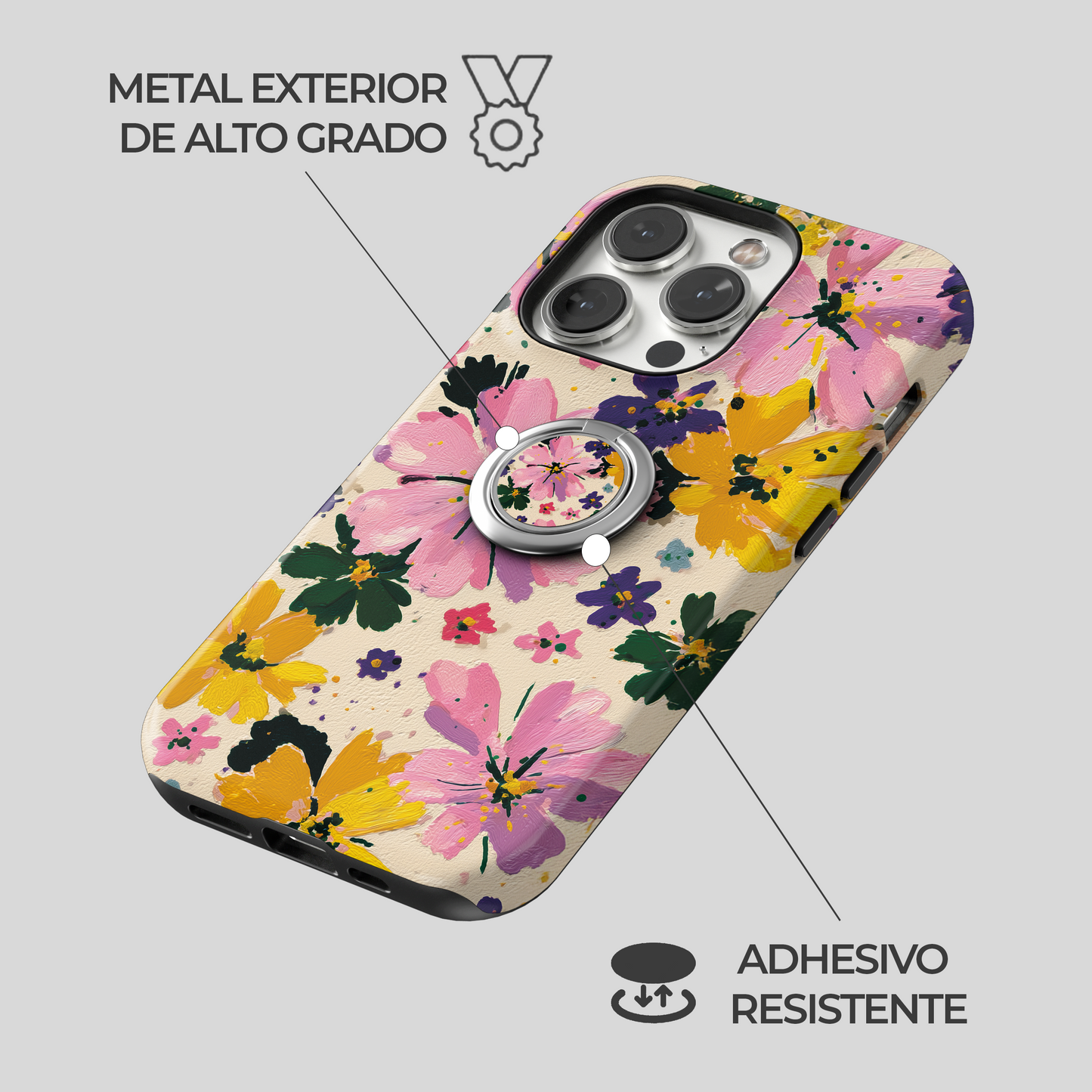 Soporte de anillo para celular Canvas Vibe