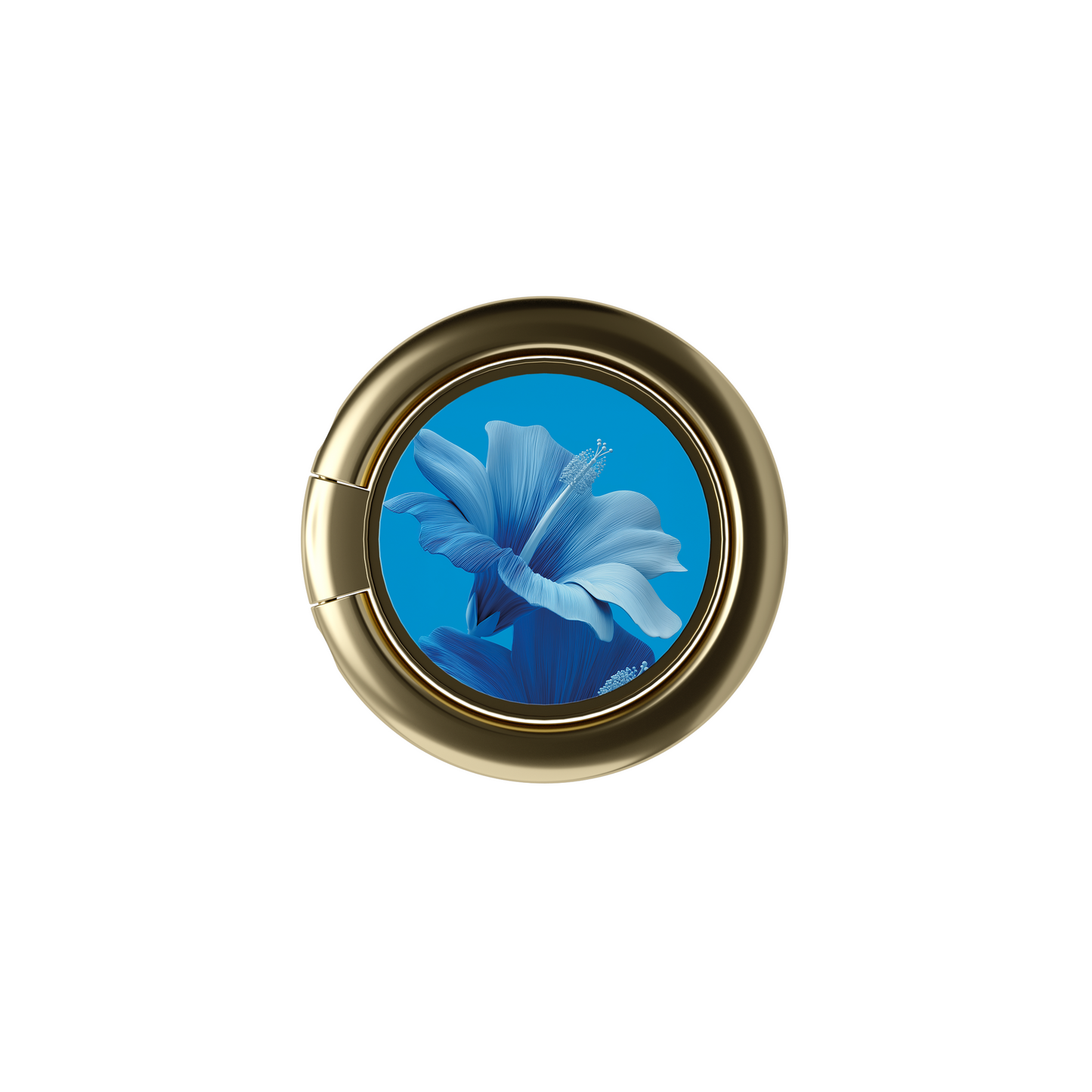 Soporte de anillo para celular Tropical Blue