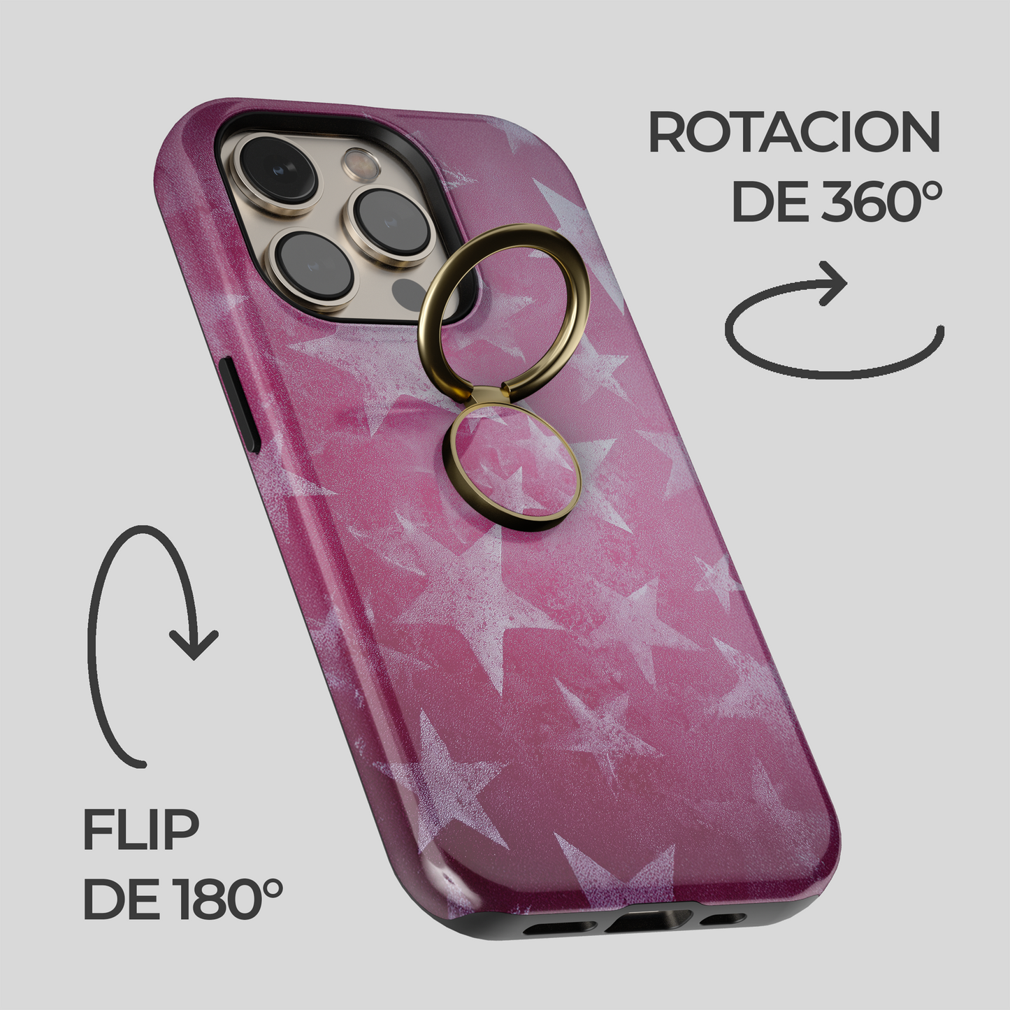 Soporte de anillo para celular Star Dust