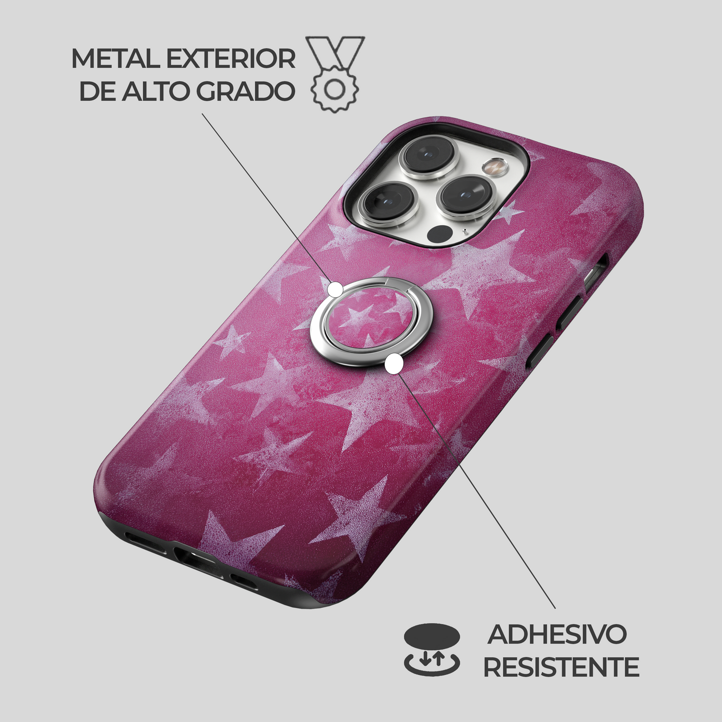 Soporte de anillo para celular Star Dust