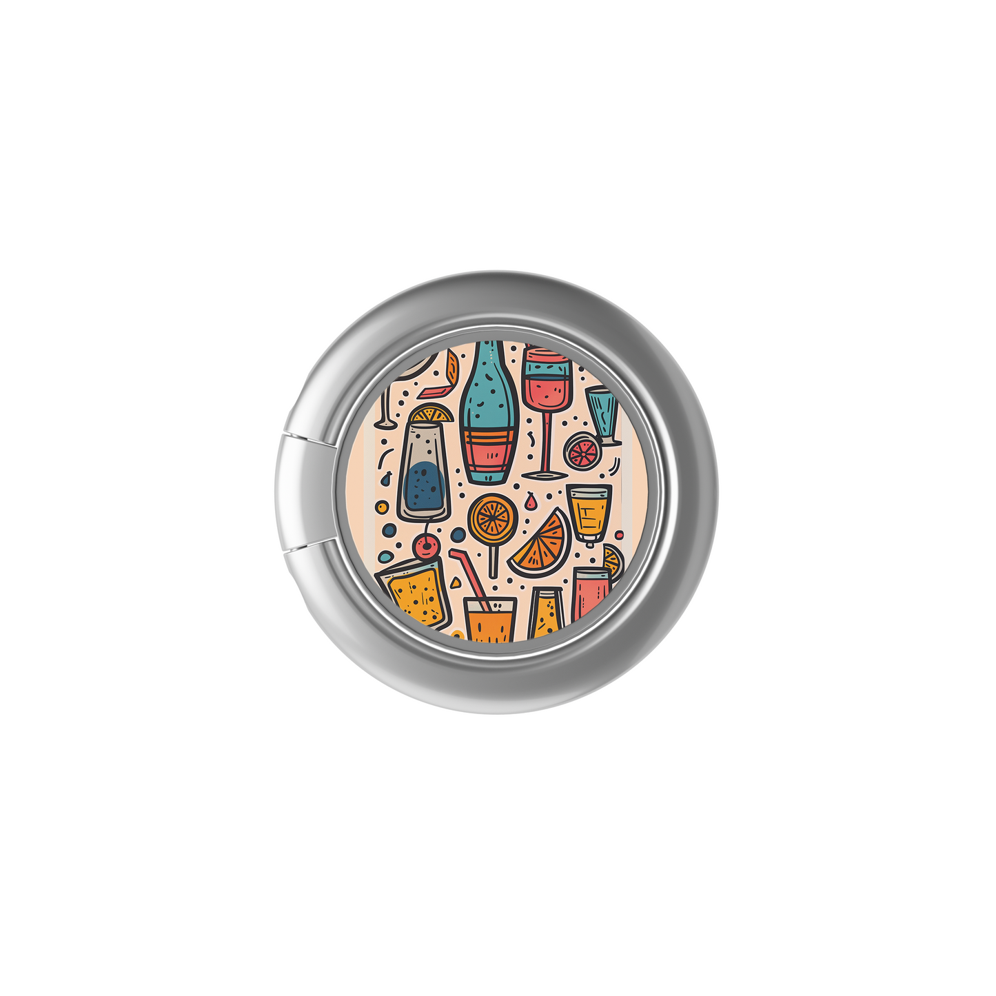 Soporte de anillo para celular Cocktail Pop