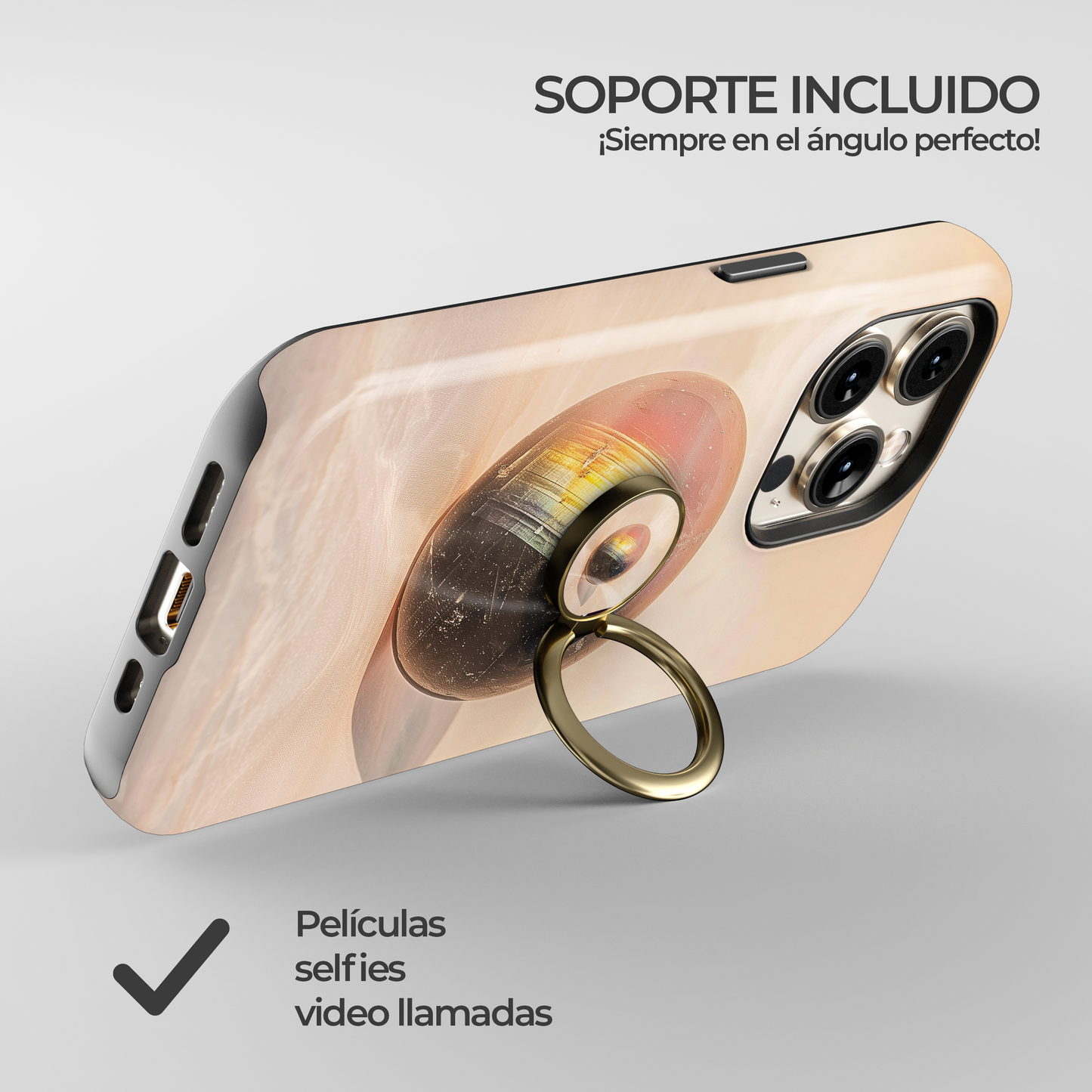 Soporte de anillo para celular Prism Orbe