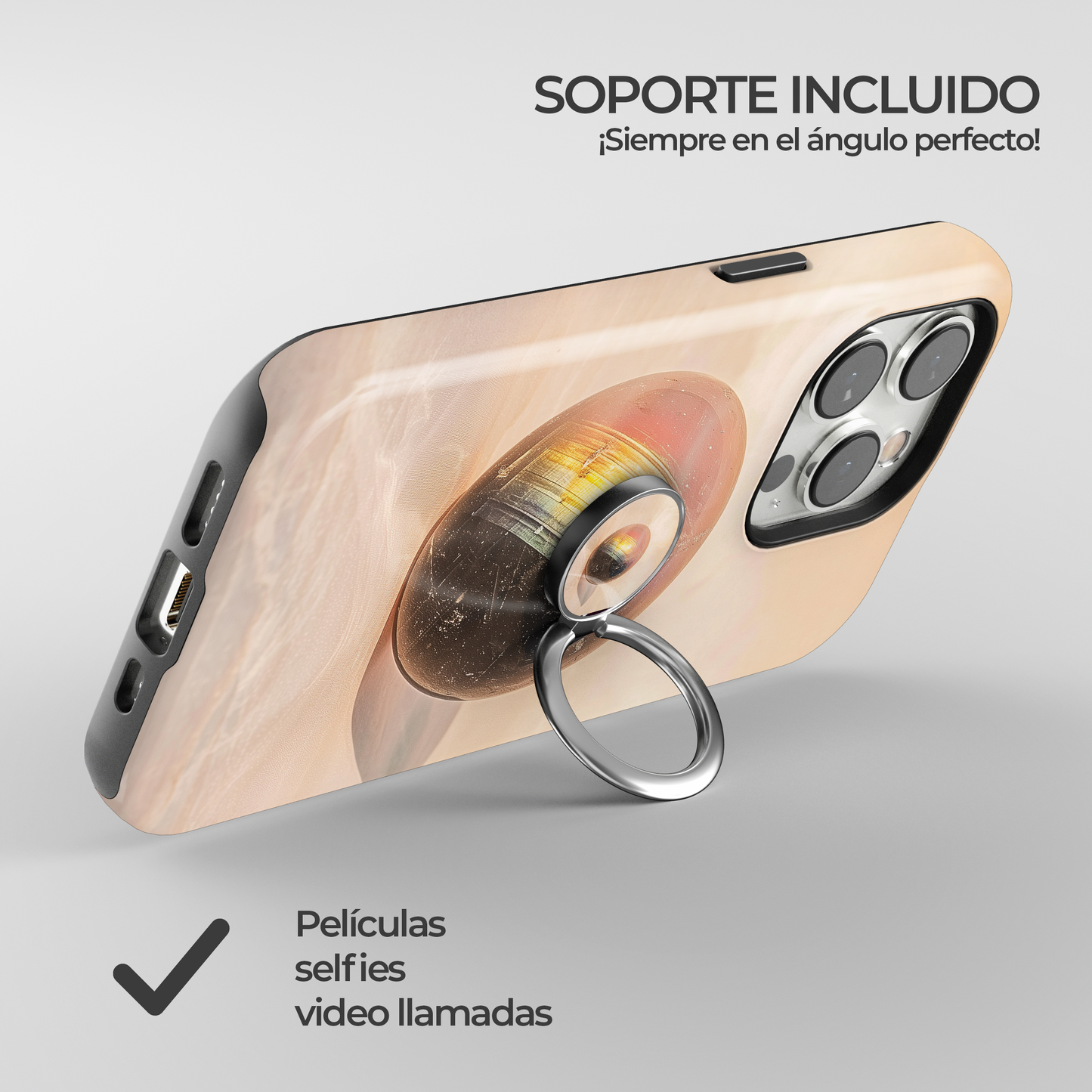 Soporte de anillo para celular Prism Orbe
